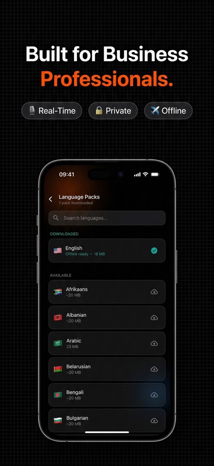 Meetimg AI official App Store preview, second screen