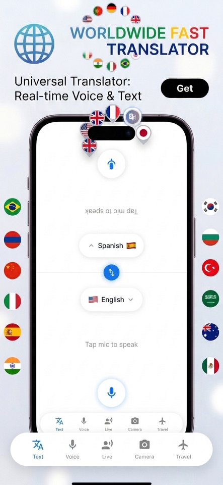 Translate AI official App Store preview, second screen